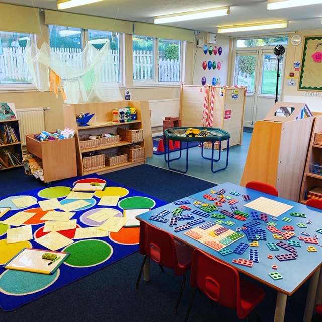 colourful classroom