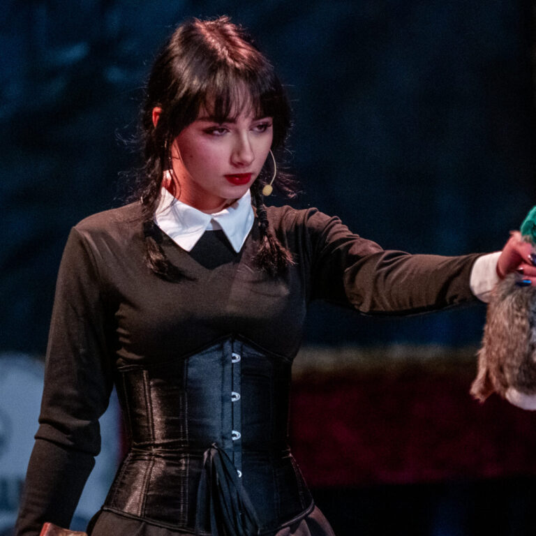 Abbot's Hill Production of The Addams Family - Photo of Wednesday Adams